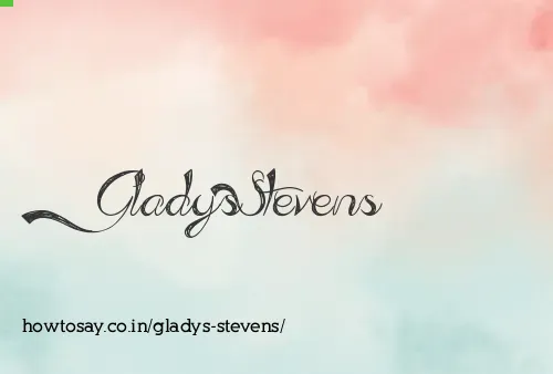 Gladys Stevens