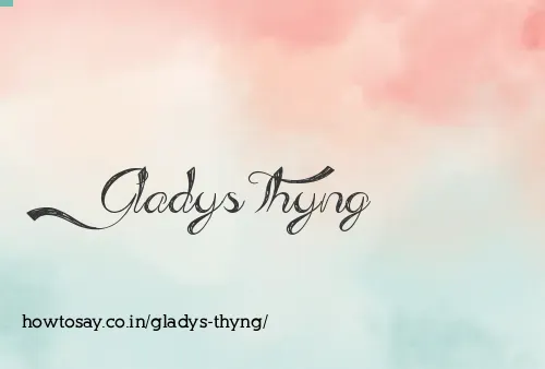 Gladys Thyng