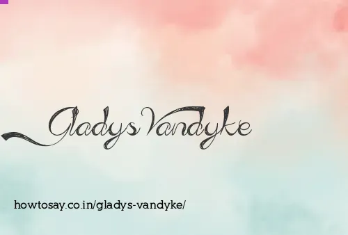 Gladys Vandyke