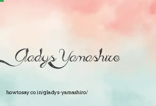 Gladys Yamashiro