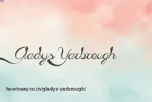 Gladys Yarbrough
