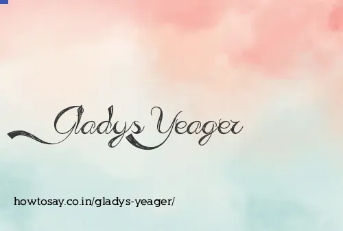 Gladys Yeager