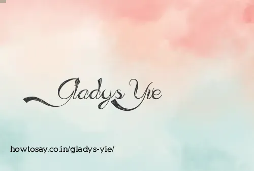 Gladys Yie
