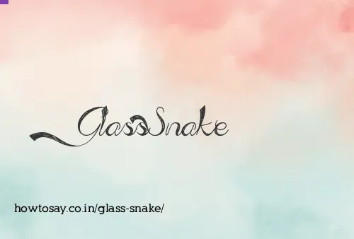 Glass Snake