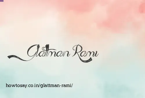 Glattman Rami