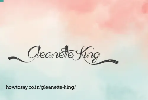 Gleanette King