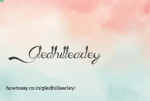 Gledhillearley