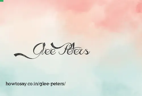 Glee Peters
