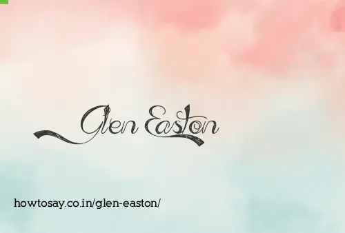 Glen Easton