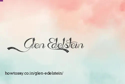 Glen Edelstein