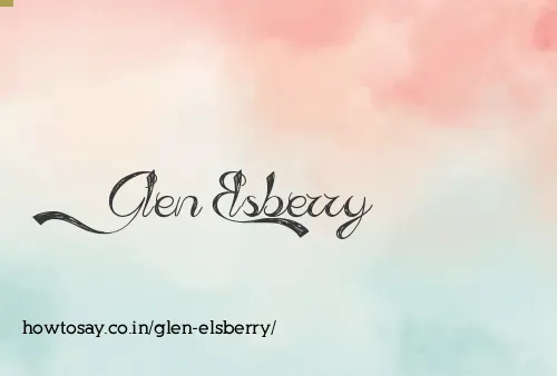 Glen Elsberry