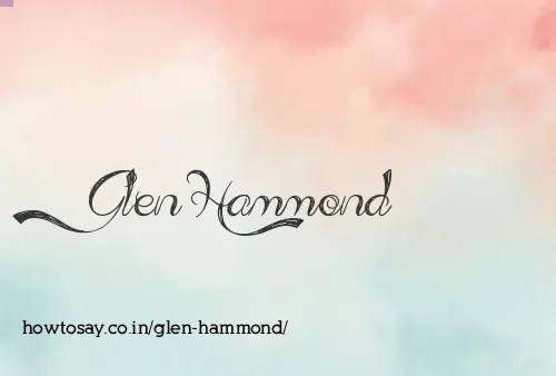 Glen Hammond