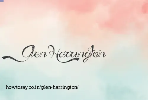 Glen Harrington