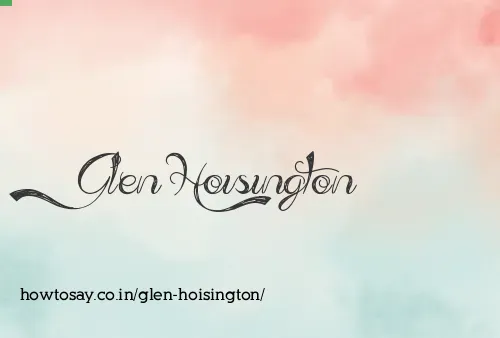 Glen Hoisington