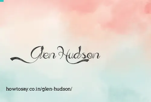 Glen Hudson