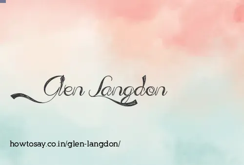 Glen Langdon