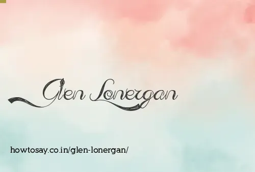 Glen Lonergan