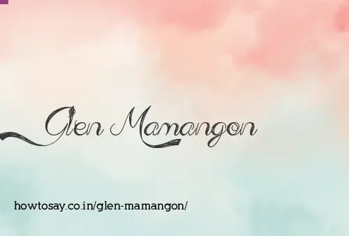 Glen Mamangon