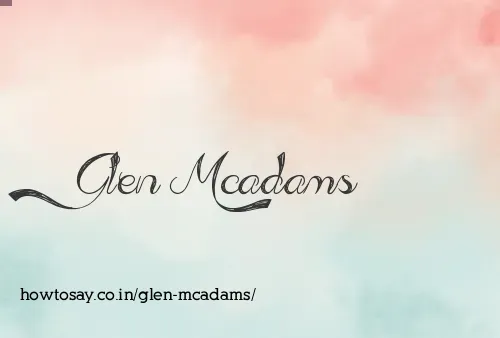 Glen Mcadams