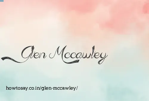 Glen Mccawley