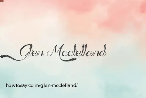 Glen Mcclelland