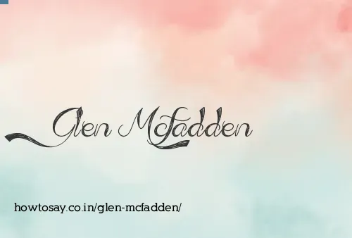 Glen Mcfadden