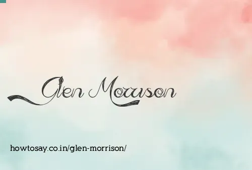 Glen Morrison