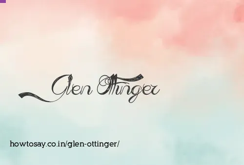 Glen Ottinger