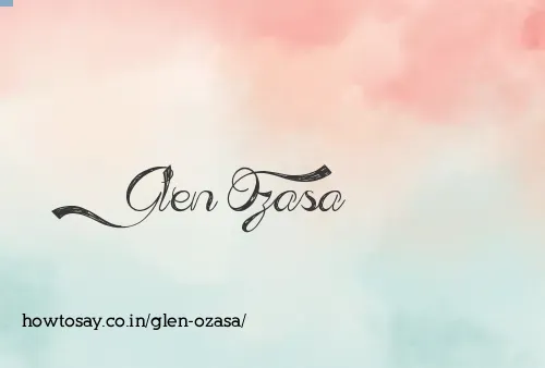 Glen Ozasa