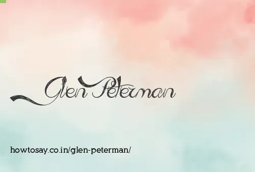 Glen Peterman