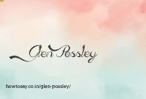Glen Possley