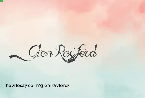 Glen Rayford