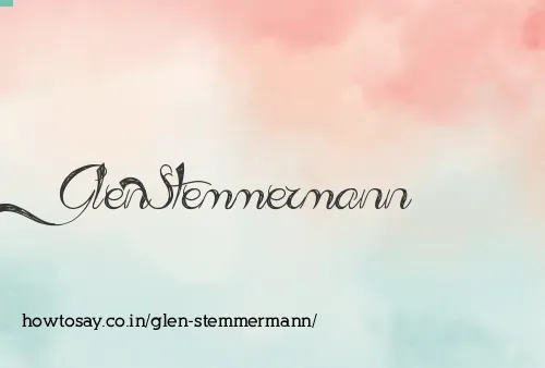 Glen Stemmermann