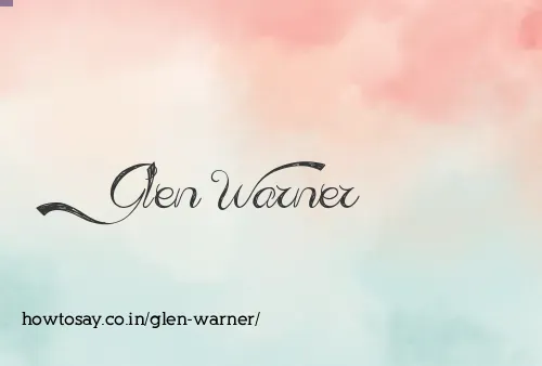 Glen Warner