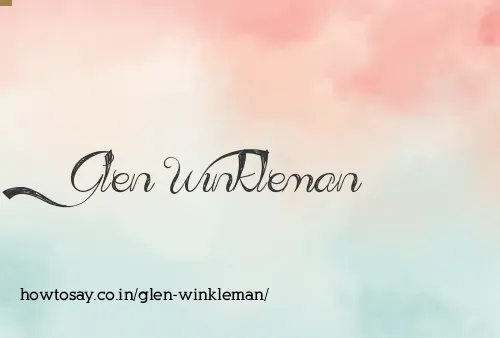 Glen Winkleman