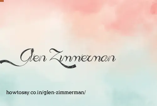 Glen Zimmerman