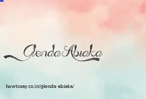 Glenda Abiaka