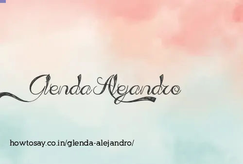 Glenda Alejandro