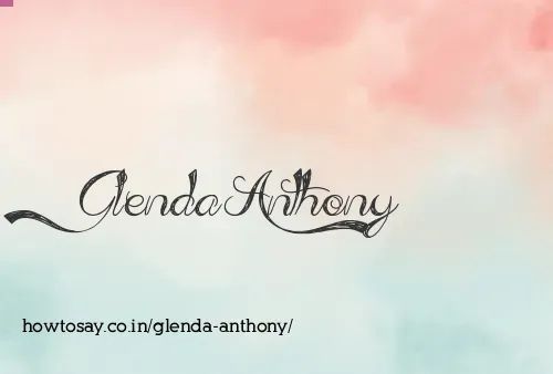 Glenda Anthony