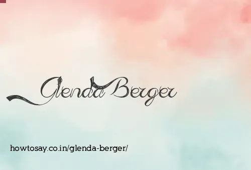 Glenda Berger