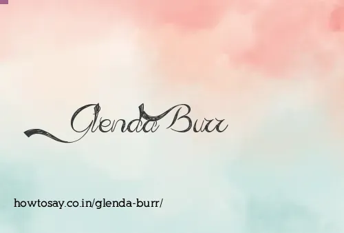 Glenda Burr