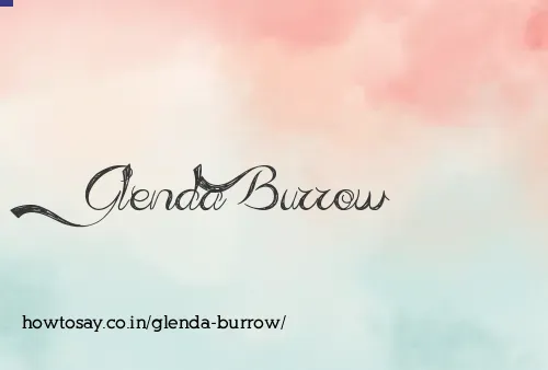 Glenda Burrow