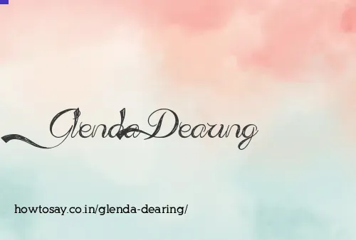 Glenda Dearing