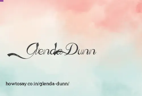 Glenda Dunn