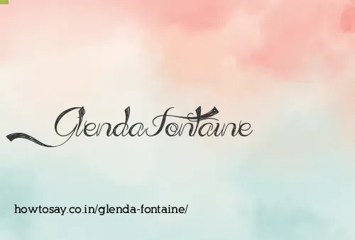 Glenda Fontaine