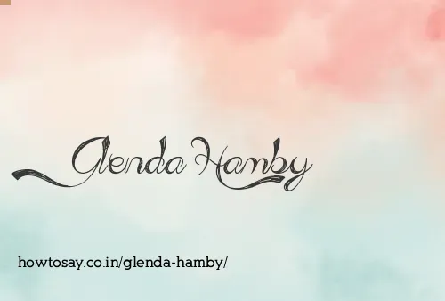 Glenda Hamby