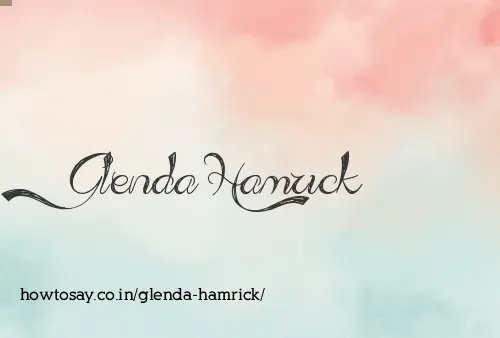 Glenda Hamrick