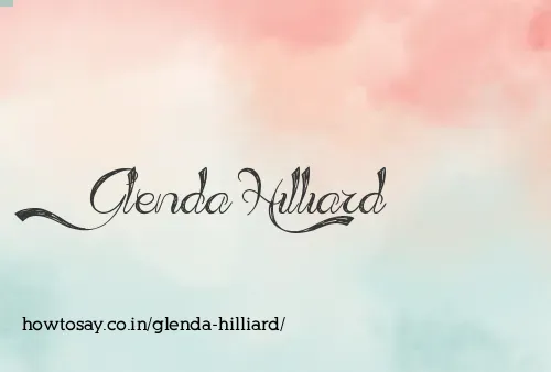 Glenda Hilliard