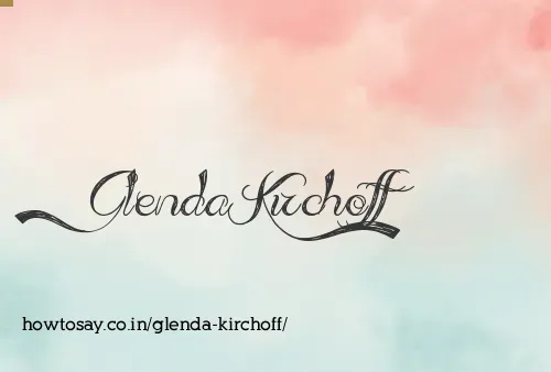 Glenda Kirchoff