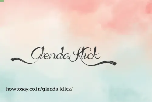 Glenda Klick